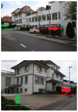 Situation des Praxiseinbaus während des Umbaus